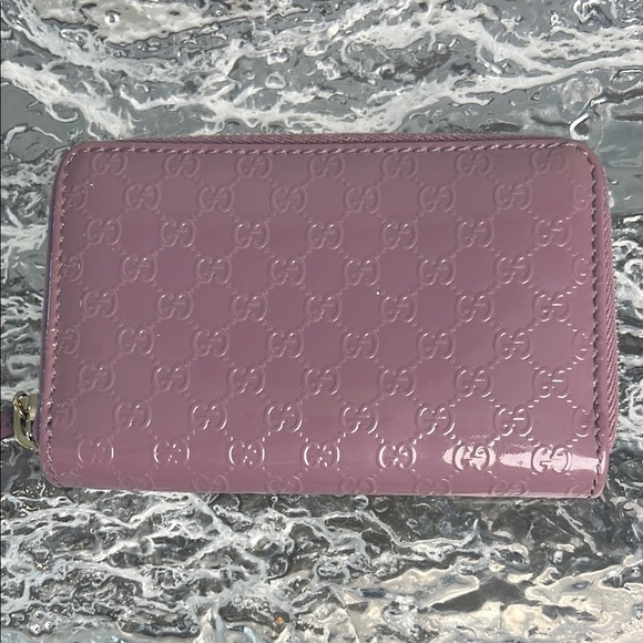 Gucci Women's Lilac Card Holder - Picture 3 of 9